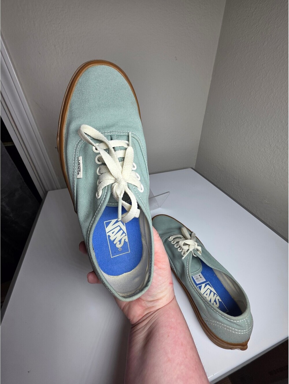 Vans Unisex Authentic 751505 Blue Low Top Lace-Up Sneaker Shoes Size M6.5 W8 - Picture 8 of 8